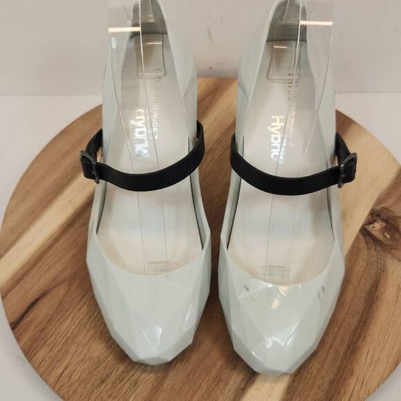 UNITED NUDE Hybrid Heels Pearl White/Gray Women's Size EU 39 / US 8.5 - Picture 3 of 10